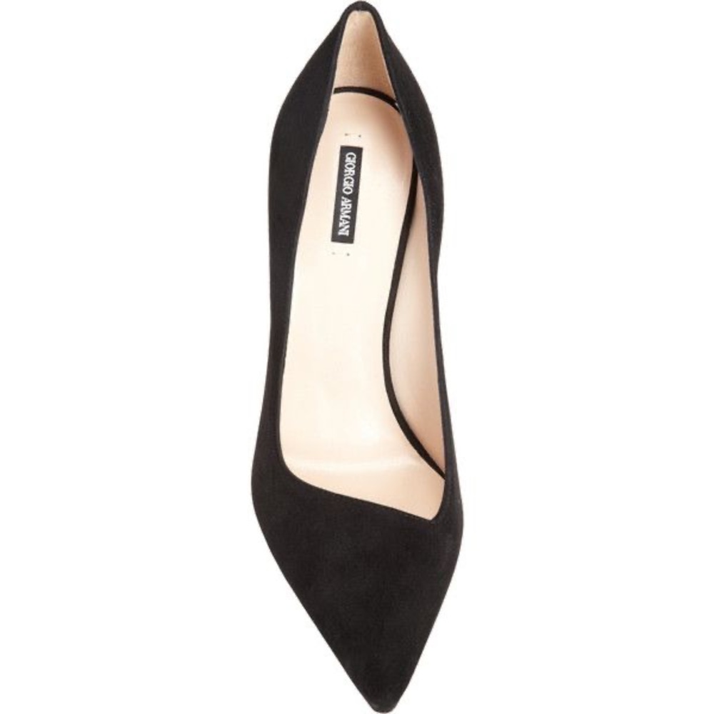 Giorgio Armani Asymmetric Pointed Toe Pumps